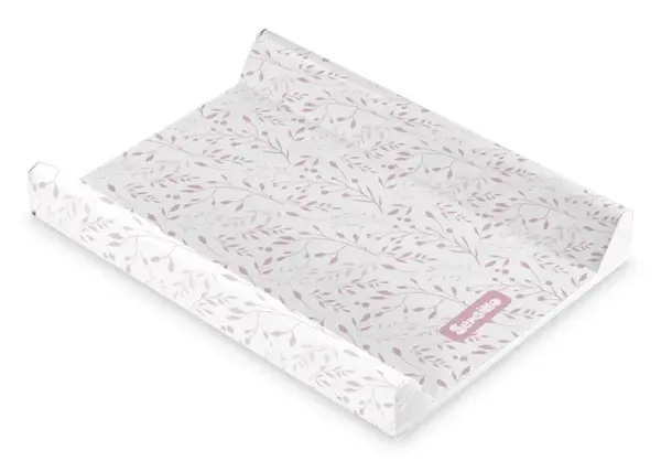 SENSILLO Přebalovací podložka, tvrdá 70 x 49 x 9,5 cm -  růžové lístky
