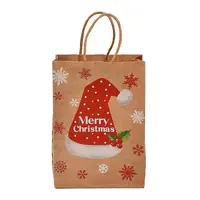Christmas Theme Rectangle Paper Bags