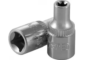 Nástrčné hlavice Torx E, velikosti E4 - E11, 1/4" - JONNESWAY Velikost: E11