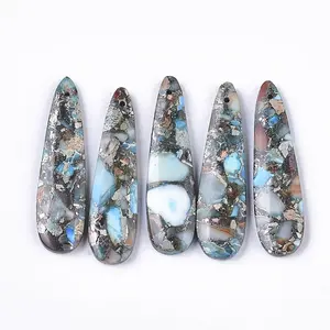 Synthetic Regalite/Imperial Jasper/Sea Sediment Jasper Pendants