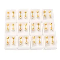 Star Glass Ear Fake Plugs