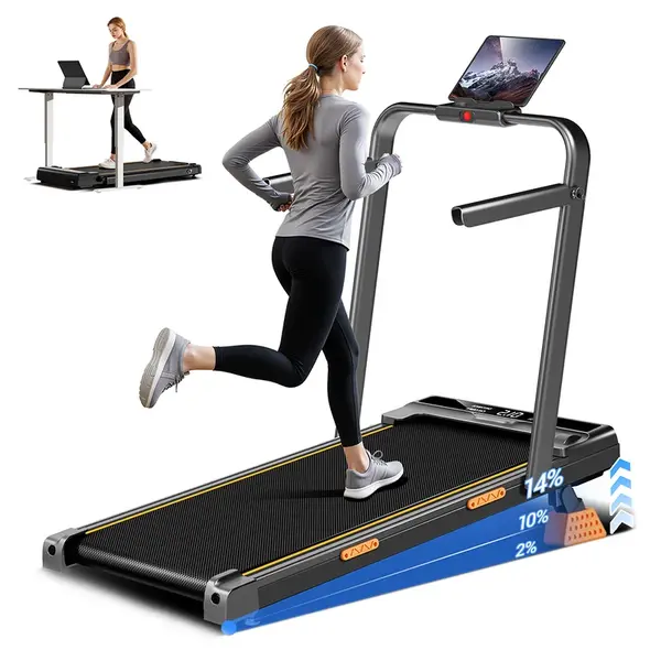ROBORE X5F Foldable Treadmill with 14% Incline