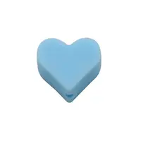 Heart Food Grade Eco-Friendly Silicone Beads