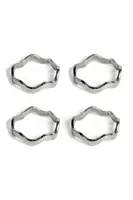 Kroužky na ubrousky Sagaform Anna 5 x 5 cm 4-pack