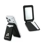Peneženka se stojanem Karl Lagerfeld Mirror MagSafe Cardslot, černá