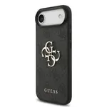 Zadní kryt Guess PU 4G Metal Logo pro Apple iPhone Air, šedá