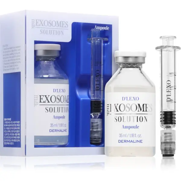 Dermaline D'LEXO Milk Exosome Solution Ampoule vyhlazující pleťové sérum 35 ml