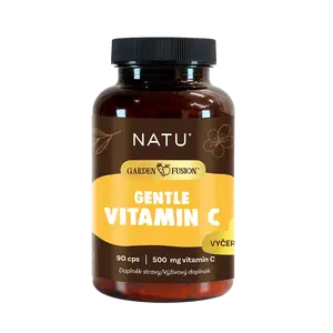 NATU Garden Fusion. Vitamin C 500 mg pro imunitu 90 kapslí