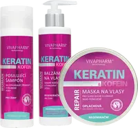 VIVAPHARM Vivaco Dárková kazeta keratin a kofein