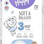 BELLA Baby HAPPY Soft&Delicate Midi 70 ks