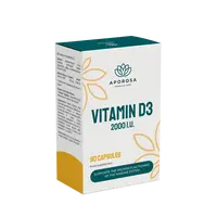 APOROSA Vitamin D3 2000 I.U. 90 ks