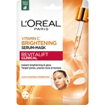 L'ORÉAL PARIS Revitalift Clinical rozjasňující pleťová maska s vitaminem C, 26 g
