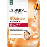 L'ORÉAL PARIS Revitalift Clinical rozjasňující pleťová maska s vitaminem C, 26 g