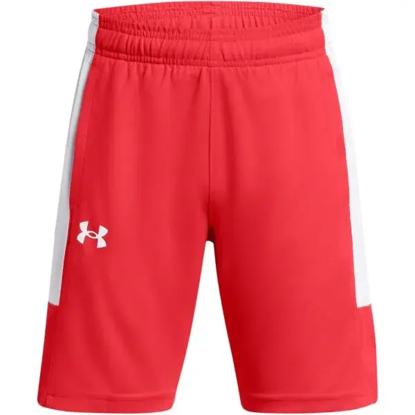 Under Armour BASELINE Chlapecké kraťasy, červená, velikost XL