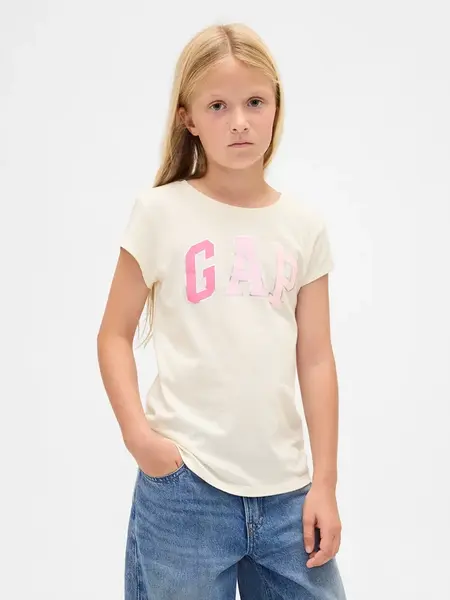 GAP Children's T-shirt with logo - Girls