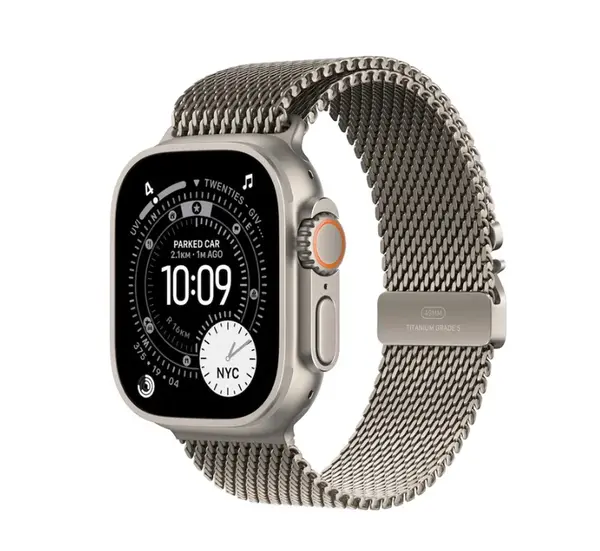 Apple Watch Ultra3 49 mm milánský řemínek M chytré hodinky