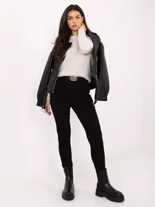 Černé dámské džíny