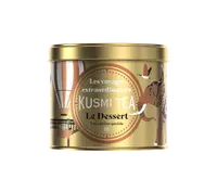 KUSMI TEA Sypaný Vianočný zelený čaj Le Dessert Bio, kovová dóza, 90 g
