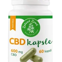 ZELENÁ ZEMĚ CBD kapsle 600mg 60 kapslí