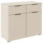 Rauch Möbel KOMODA, šampaňská, 80/81/42 cm