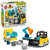 LEGO® DUPLO® 10475 Vozidla na stavbě 3 v 1