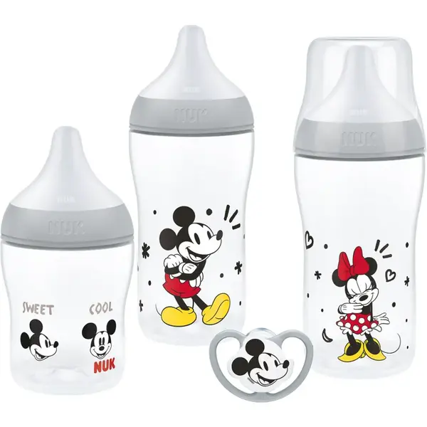 NUK Perfect Match Disney dárková sada pro miminka Mickey Mouse