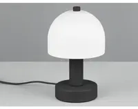 Stolná lampa Glenn, čierna%