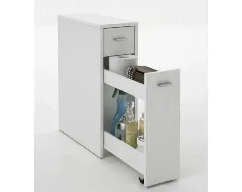 Skrinka Denia, biela%