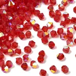 Transparent Electroplate Glass Beads