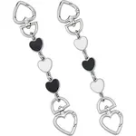 2Pcs 2 Colors Alloy Enamel Purse Strap Extenders