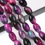 Dyed Natural Agate Beads Strands