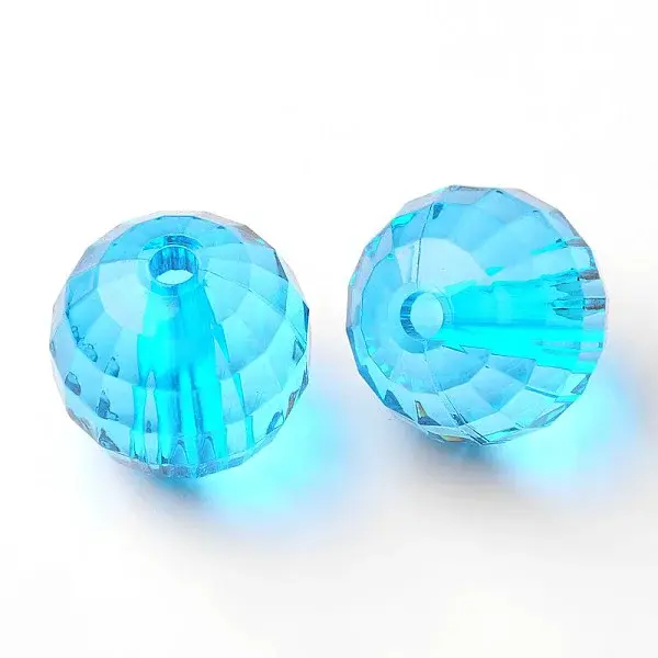 Transparent Acrylic Beads
