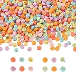 1000Pcs 4 Style Opaque Acrylic Beads