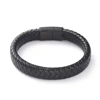 Unisex Leather Cord Weave Bracelets
