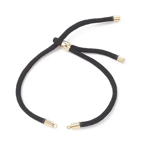 3MM Round Nylon Twisted Cord Slider Bracelet Making