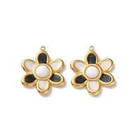 Dyed Natural White Jade Pendants