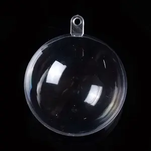 Openable Transparent Plastic Pendants