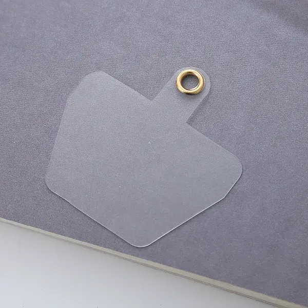 PVC Plastic Mobile Phone Anti-Loss Transparent Gasket Clamp