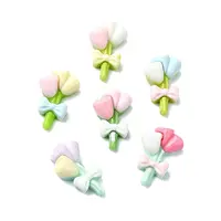 Macaron Color Opaque Resin Decoden Cabochons