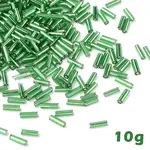 10G Glass Bugle Beads