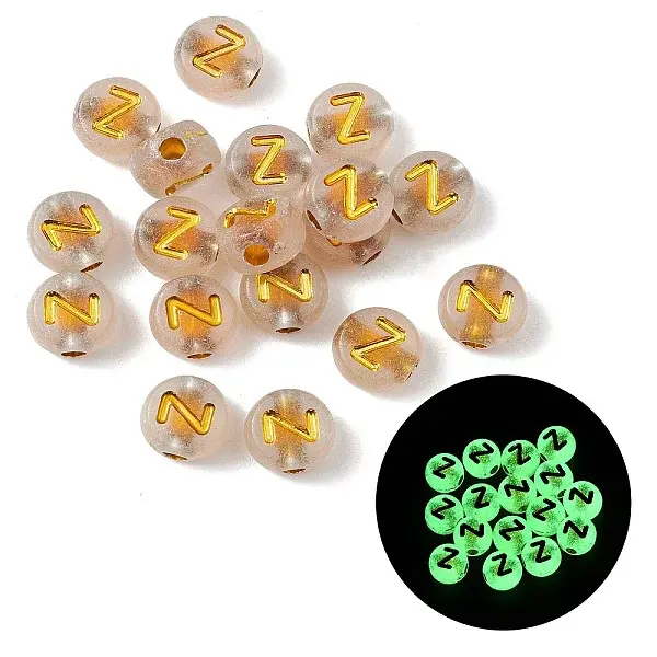 Luminous Transparent Acrylic Beads