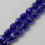 Transparent Glass Beads Strands
