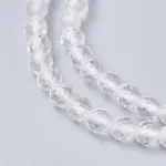 Natural Quartz Crystal Beads Strands