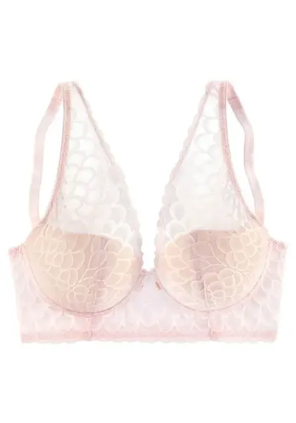 LASCANA Podprsenka  svetloružová