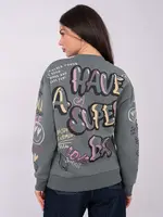 Dámska mikina s potlačou