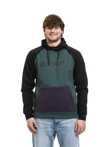 Meatfly pánská technická mikina Gravel Purple / Botanical | Fialová | Velikost L