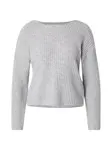 VILA Sveter 'VIKAYLENA'  sivá melírovaná