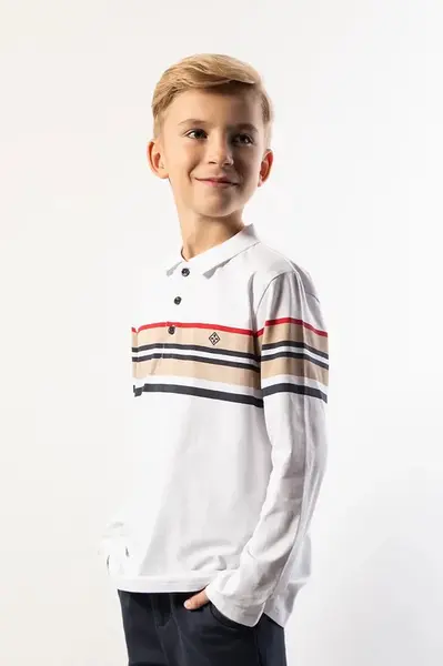 Detská bavlnená polokošeľa Coccodrillo