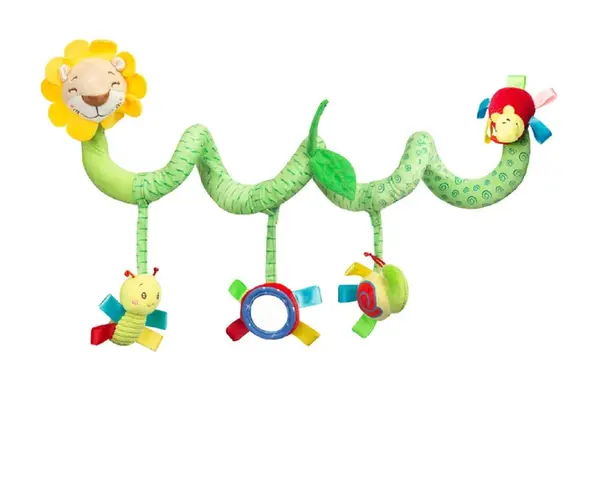 Edukačné, kontrastní špirála Colorful - Levíček