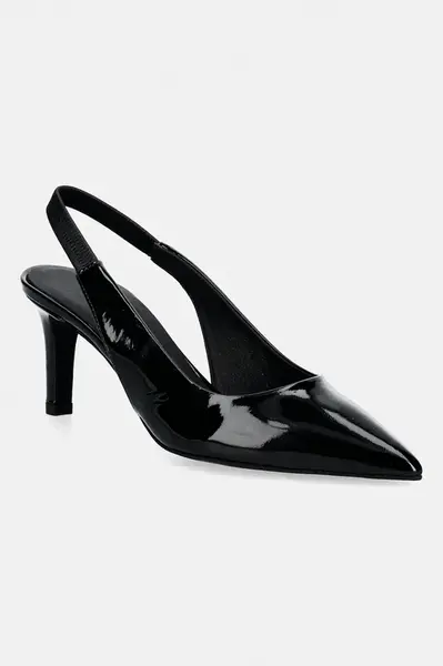Kožené lodičky Furla Essential Slingback